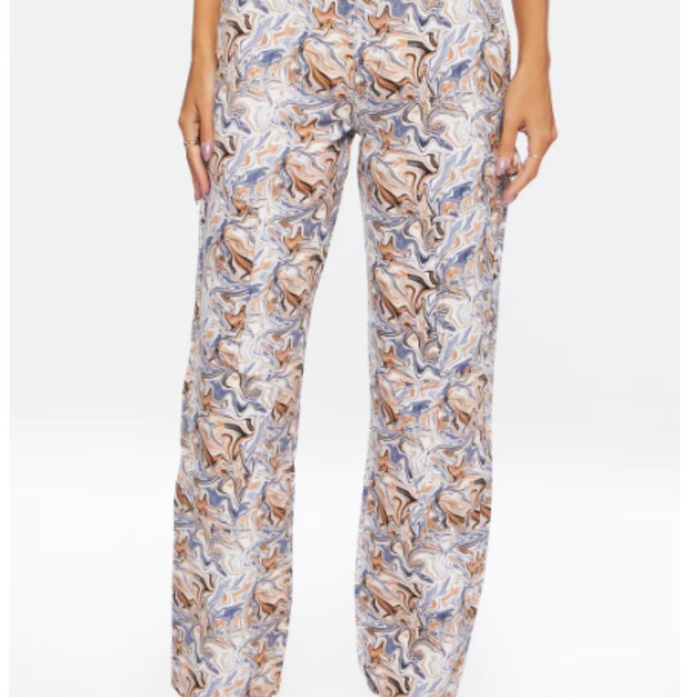 Marble Canvas Pant Bundle with Crew neck bodysuit & sweater knit top. Small NWT - Picture 10 of 16